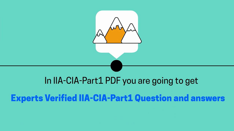 IIA IIA-CIA-Part1 Braindumps